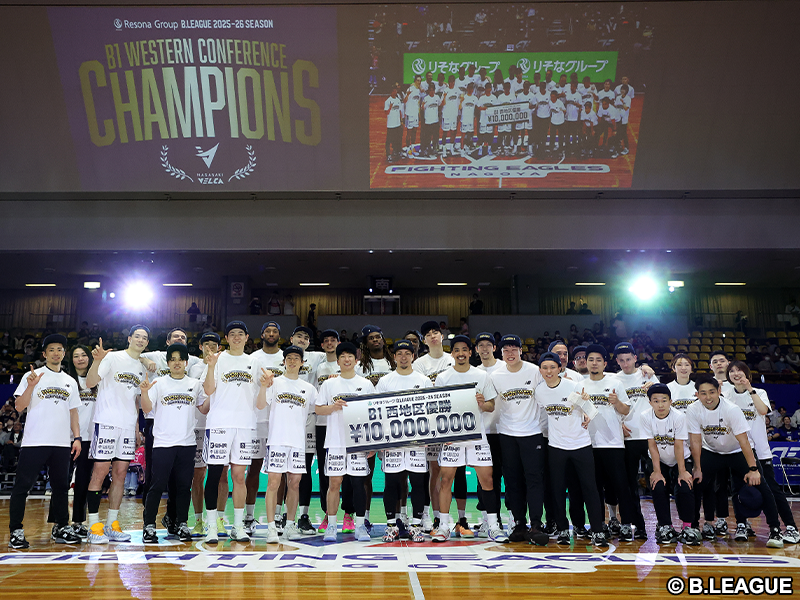 bbking_jp's tweet photo. 🎊優勝決定🎊
長崎ヴェルカが創設5季目で初のB1地区優勝…88戦連続チケ完売中、CS準決勝までホーム開催決定
https://t.co/VTPRyFUYuq
🔻B1西地区の歴代優勝
16-17　三河
17-18　琉球
18-19　琉球
19-20　琉球※
20-21　琉球
21-22　琉球
22-23　琉球
23-25　名古屋D
24-25　琉球
25-26　長崎 https://t.co/D2rzXEw3Be