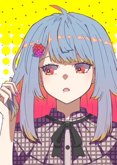 今のビビットな色塗りのきっかけになったイラストです
