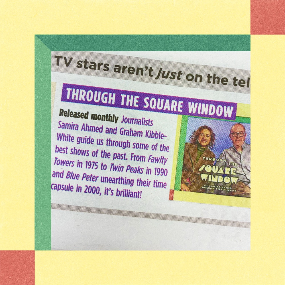 squarewindowpod's tweet photo. Thanks so much to The Sun's TV Mag for featuring us in today's issue. https://t.co/OpSDIeMrIY