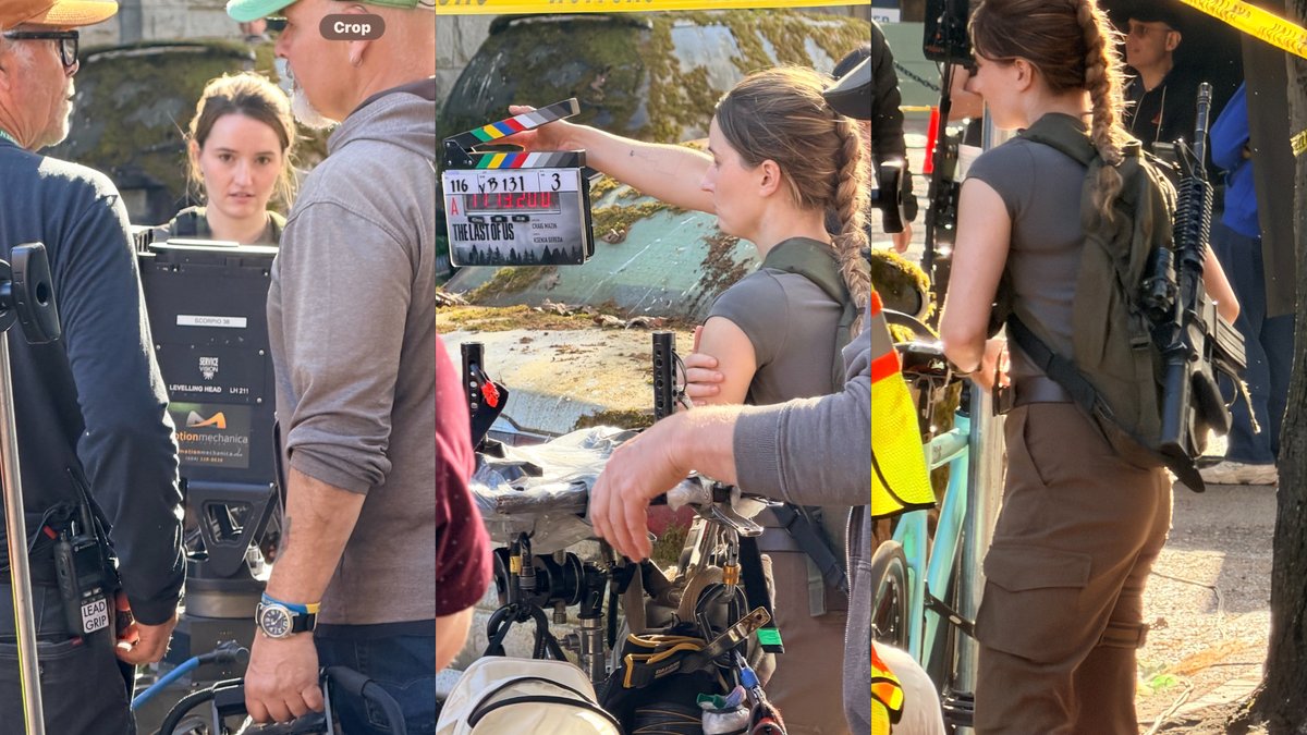 TheLastOfUsBR's tweet image. 🚨3ª temporada de #TheLastOfUs está atualmente filmando cenas para um episódio com Abby e a WLF, dirigido por Craig Mazin.

Veja imagens dos bastidores:
(via @CaptCanuck66)