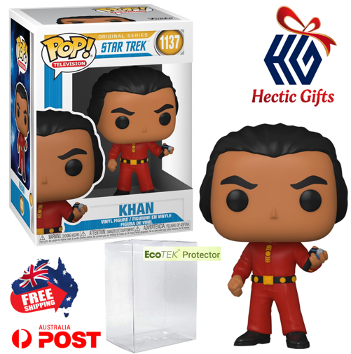 HecticGifts's tweet photo. NEW- Funko POP! Star Trek- Khan Vinyl POP bundled with EcoTekCase

https://t.co/qFQ3u4J411

#New #HecticGifts #FunkoPOP #StarTrek #Khan #Vinyl #POP #Figurine #Bundled #EcoTek #Premium #ProtectorCase #Collectible #FreeShipping #AustraliaWide #FastShipping https://t.co/KGidI4FGVI
