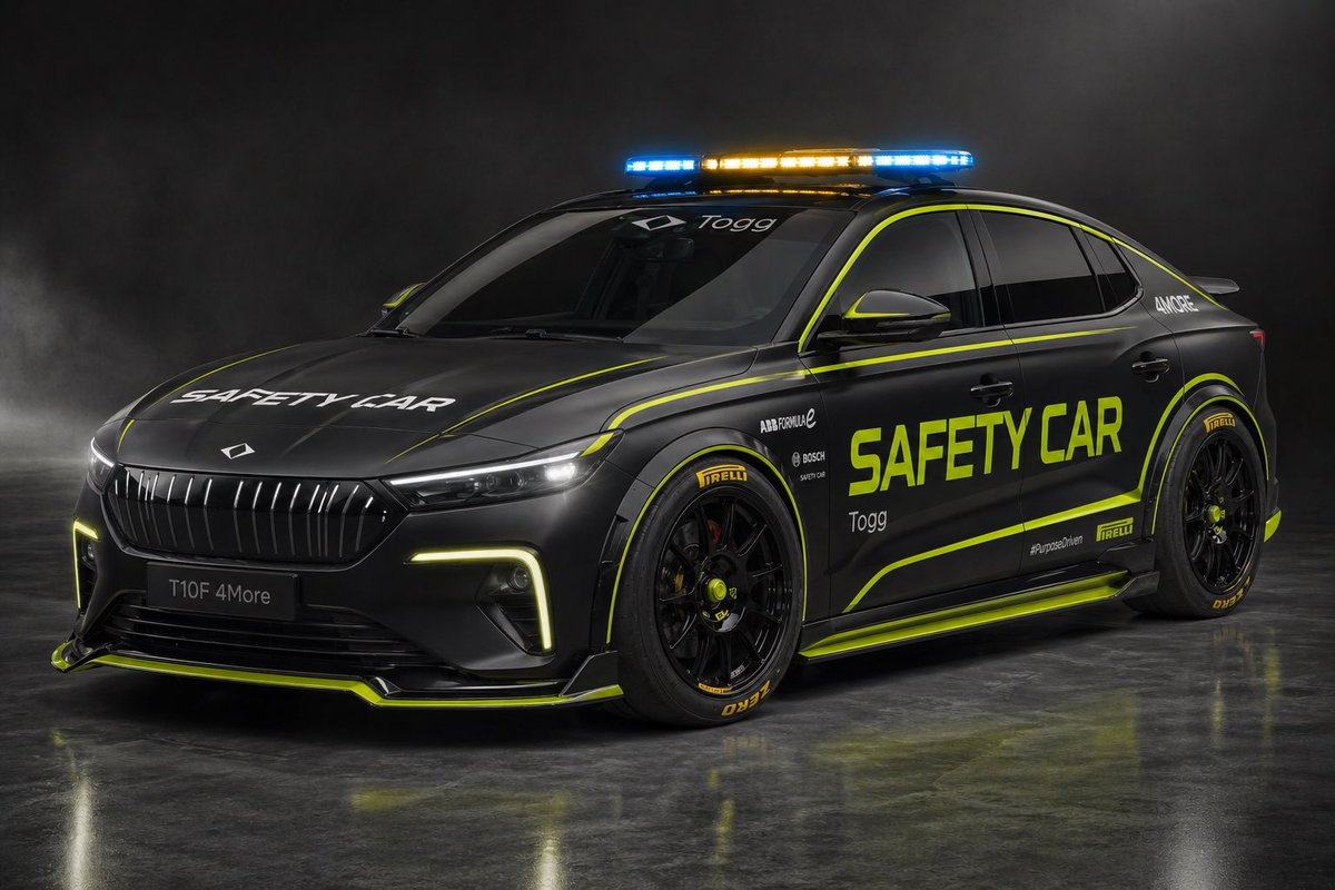 haksoy06's tweet photo. F1 safe car 
Bence yakışır… https://t.co/55PyukVggT