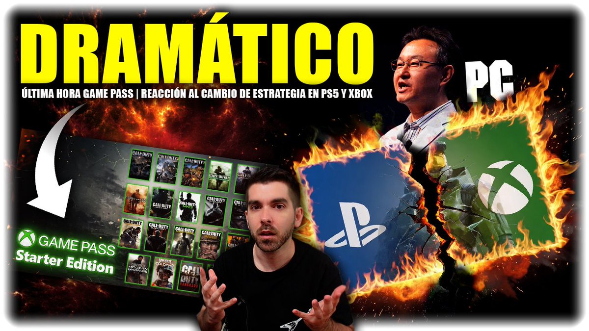 semonster66's tweet image. ⚠️NUEVO VÍDEO⚠️

🎮 XBOX trae PROBLEMAS para PlayStation | REGRESA Call of Duty al Game Pass MAS BARATO

Lo de algunos medios de DE TRACA!
-----------
✅ Vídeo: youtu.be/Rir7ogNDtq8
-----------

#Videojuegos #Xbox #PS5 #callofduty #gamepass #psplus
