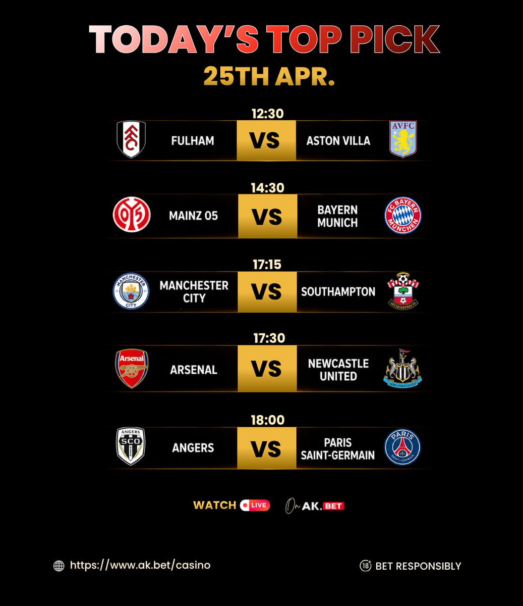 officialakltd's tweet image. Who goes with 3 points tonight ?
ak.bet/casino?ch=2000…
#Phyna #NELFUND #Gathering #mancitySouthampton #facupfi