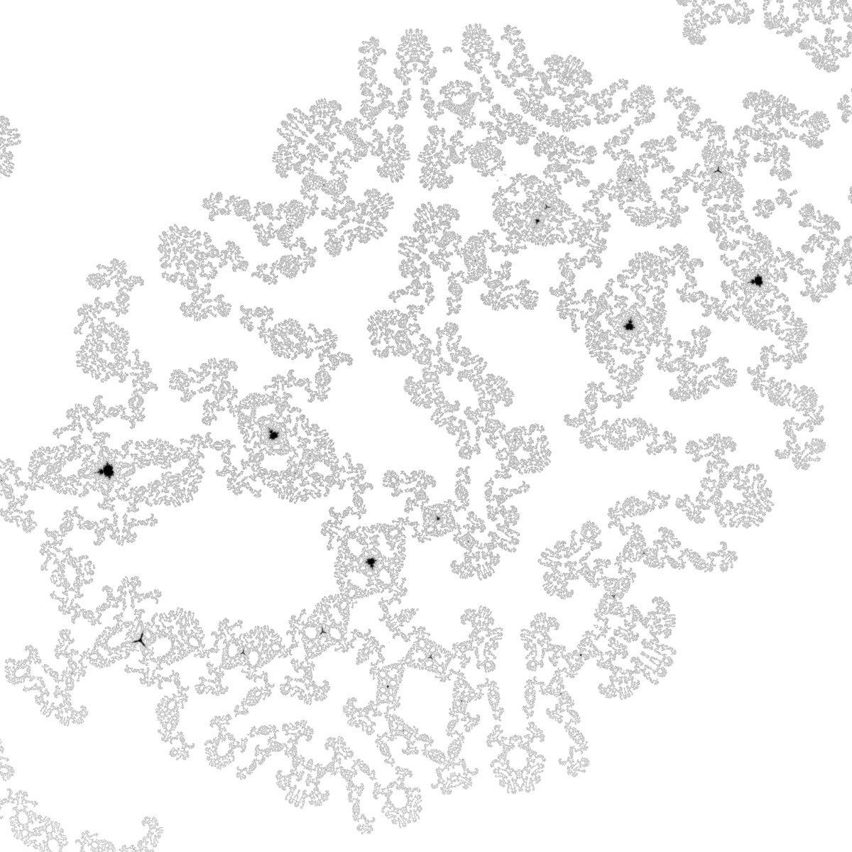 mikatsuki10's tweet image. フラクタルの奇妙な多島海 #fractal