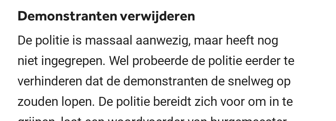 FR12Patrick's tweet photo. Het verschil in behandeling tussen demonstraties over de gazastrook en voetbalsupporters is bizar in dit land.

Klimaatprotest op A12 bij Utrecht, forse verkeershinder - https://t.co/4bJ25pCnau https://t.co/cshKlSB9SF