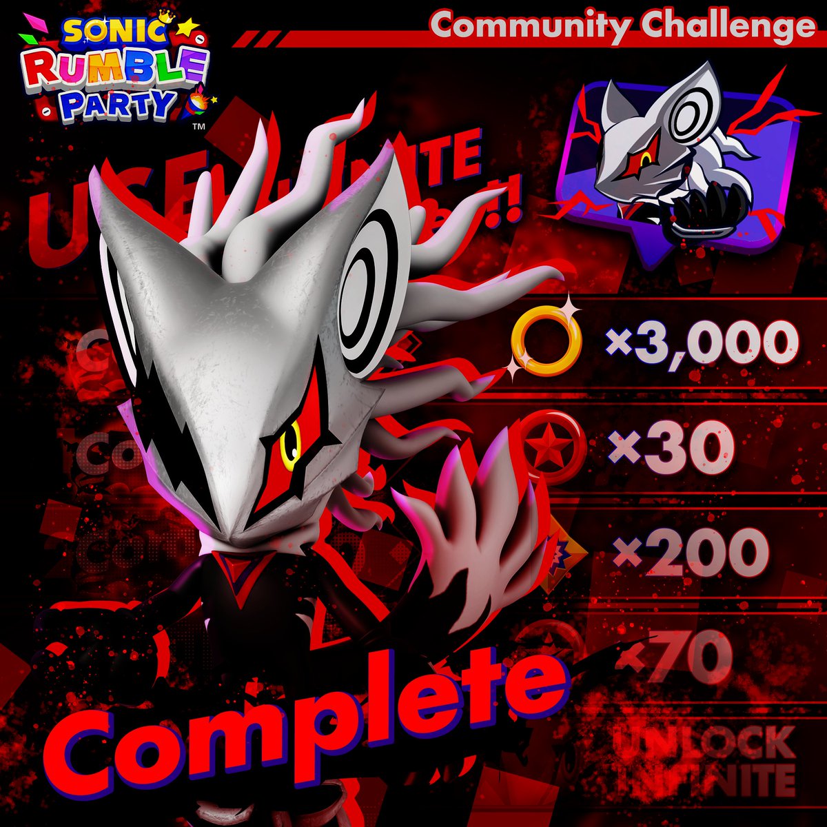 Sonic Rumble Party tweet media