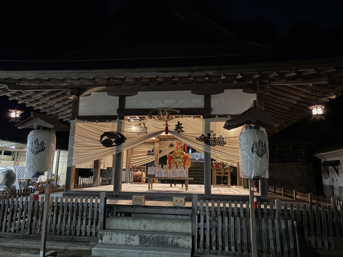 yama033's tweet photo. 宵宮祭。 https://t.co/6h0xYDCfva