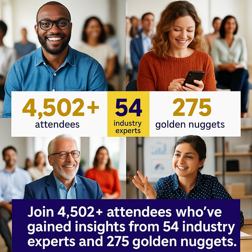 masterclass_the's tweet photo. Join 4,502+ attendees who’ve gained insights from 54 industry experts and 275 golden nuggets.

#TheMasterclassSessions #JoinTheMovement #ExpertInsights #ProvenResults https://t.co/GyBPHCLQKP