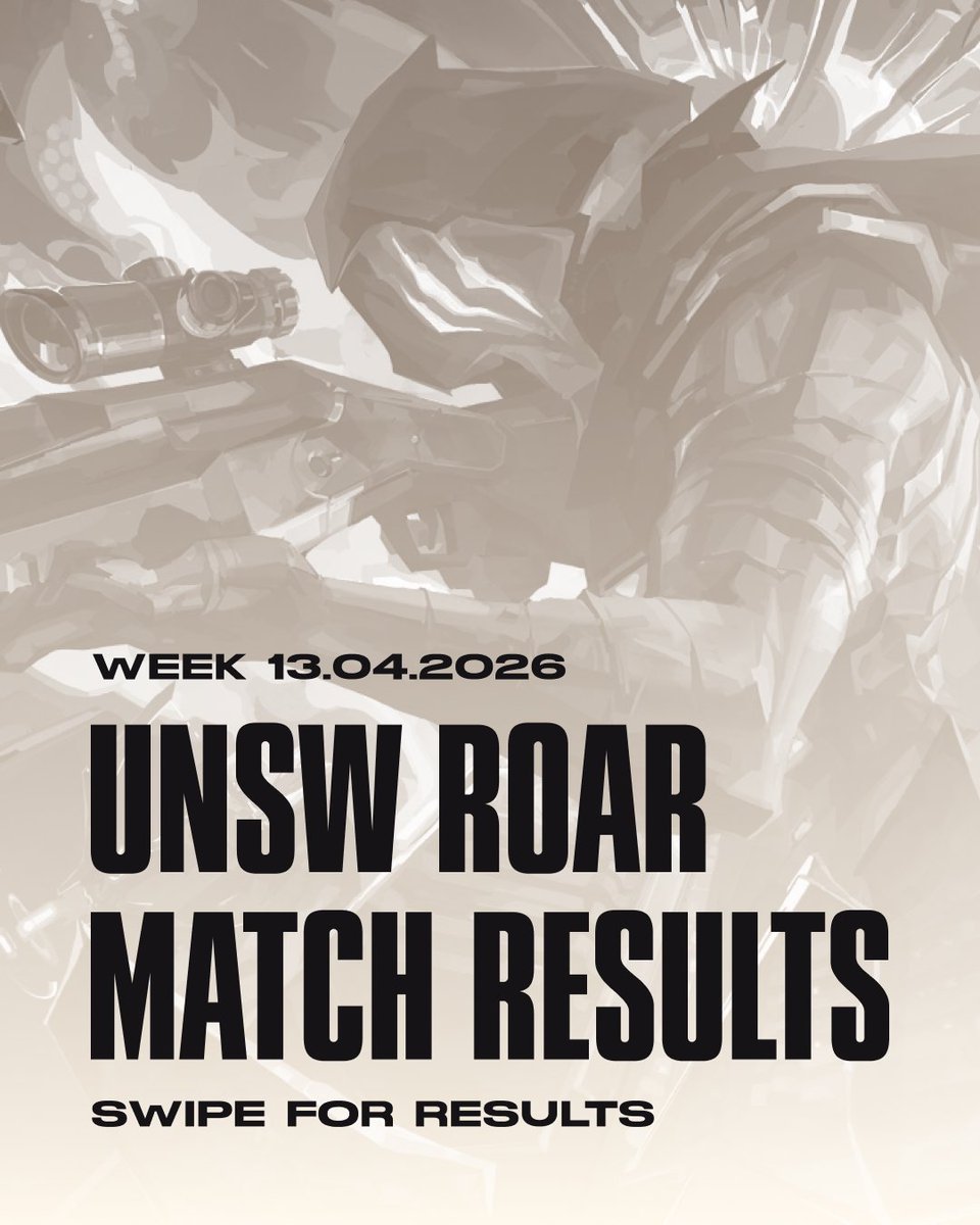 UNSW ESports Club tweet media