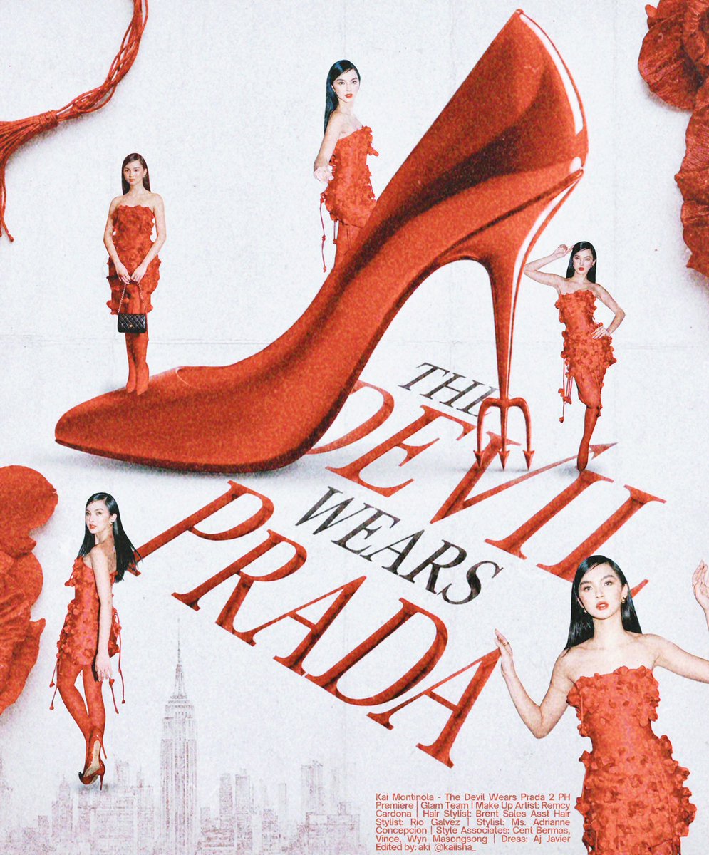 “𝙄𝙩’𝙨 𝙜𝙞𝙫𝙞𝙣𝙜 𝙏𝙝𝙚 𝘿𝙚𝙫𝙞𝙡 𝙒𝙚𝙖𝙧𝙨 𝙋𝙧𝙖𝙙𝙖… 𝙗𝙪𝙩 𝙄’𝙢 𝙣𝙤𝙩 𝙩𝙝𝙚 𝙙𝙚𝙫𝙞𝙡.”

👠🍷💋