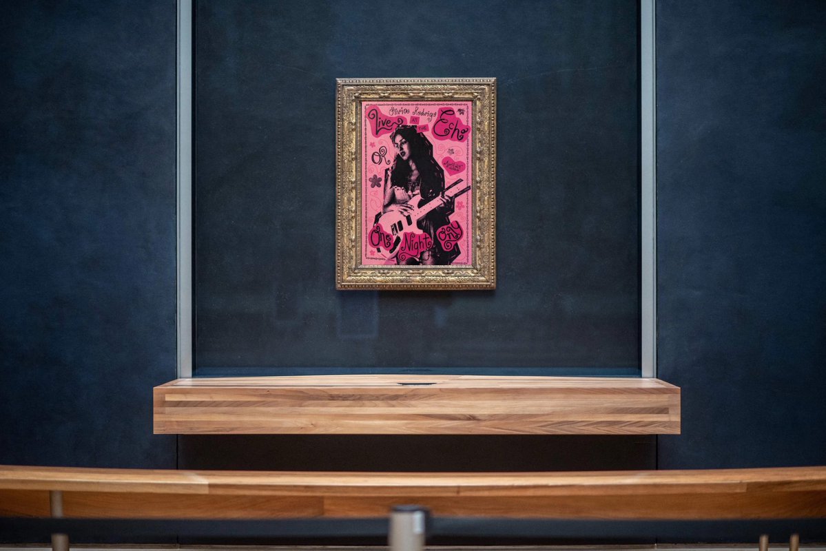 hang it in the louvre