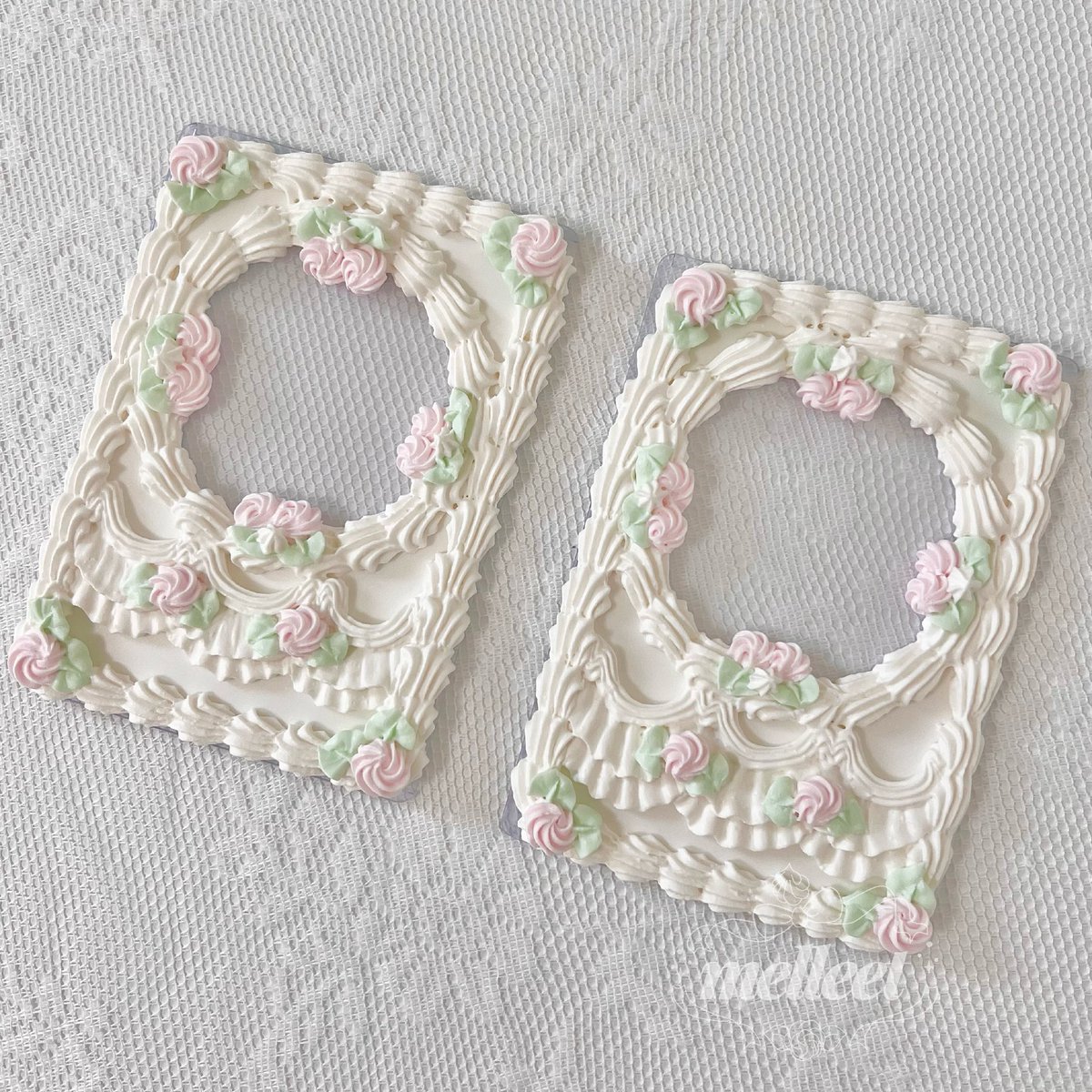 melleeteni's tweet photo. フェイクスイーツ作家が作るホイップデコ♩
B7サイズもお作りしました❗️

🎀ゼロスリー様のポップアップにお持ちします！
4/28〜5/12 新宿マルイアネックス1Fにて
（melleetは4/28〜5/4のみ） https://t.co/kAneEqF16N