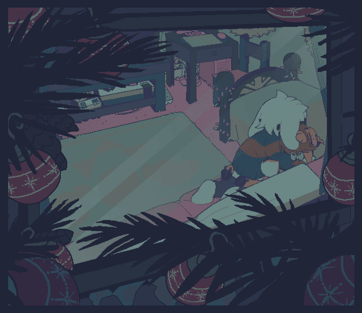 bo2lbrush's tweet photo. would you believe I was then commissioned for a follow-up?
[hrmm... I feel Kris is involved in this, somehow... don't trust anyone's ability to make choices without them.] https://t.co/bdvnmovnis