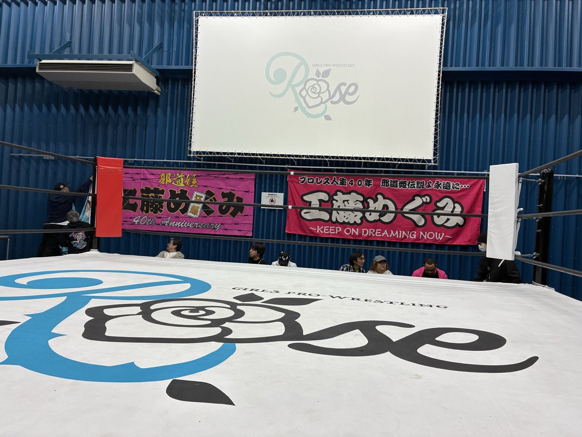 xbusiness_jp's tweet image. ニコ超からの
プロレスリングZERO1女子部「Rose」旗揚げ戦

#プロレス 
#Rose 
#RPGW
#工藤めぐみ 
#真白優希 
#pwzero1 
#TOKYOSQUAREinItabashi 
#プロレス市場