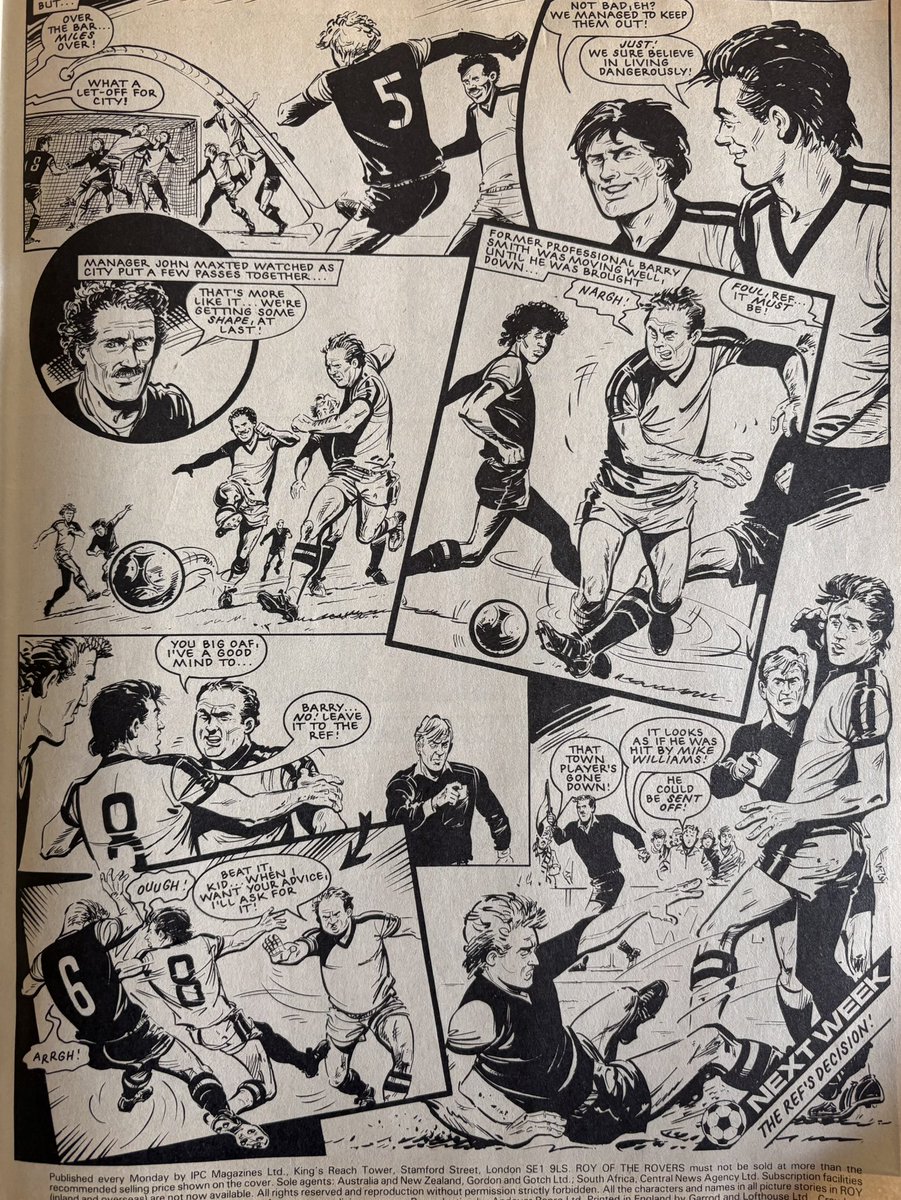 Roy of the Rovers Every Monday tweet media