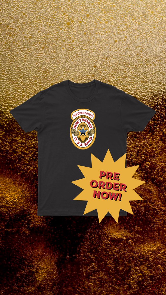 dontworryband's tweet photo. Pre-order yours at https://t.co/vADvQm2f4Q These will only be available for another few days. Help is tour Canada! 🍻 https://t.co/x4hLuEVO47