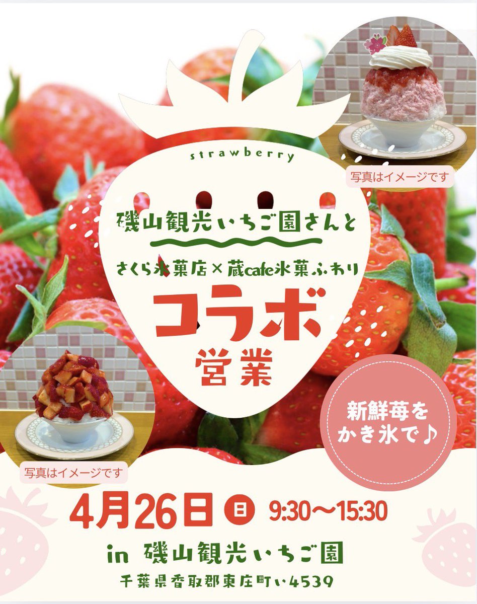 さくら氷菓店 tweet media