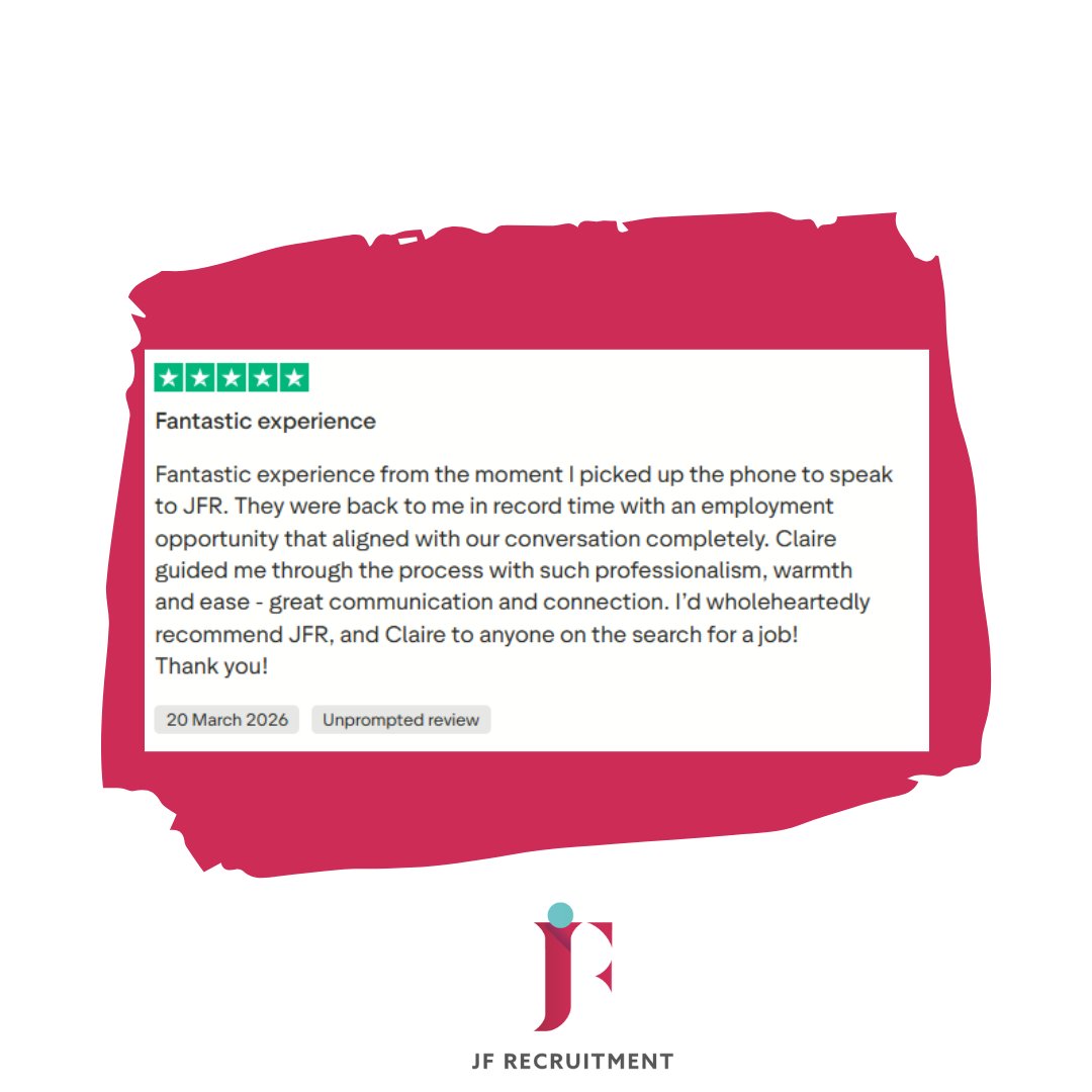 JoanneFinnerty's tweet image. We always take any feedback we receive seriously, but when it's this good we have to share it. 
Call us on 01516015288 or email admin@jfrecruitment.co.uk 
#CandidateExperience #Recruiter #JFRecruitment #RecruiterThatCares #JobSearch #Feedback