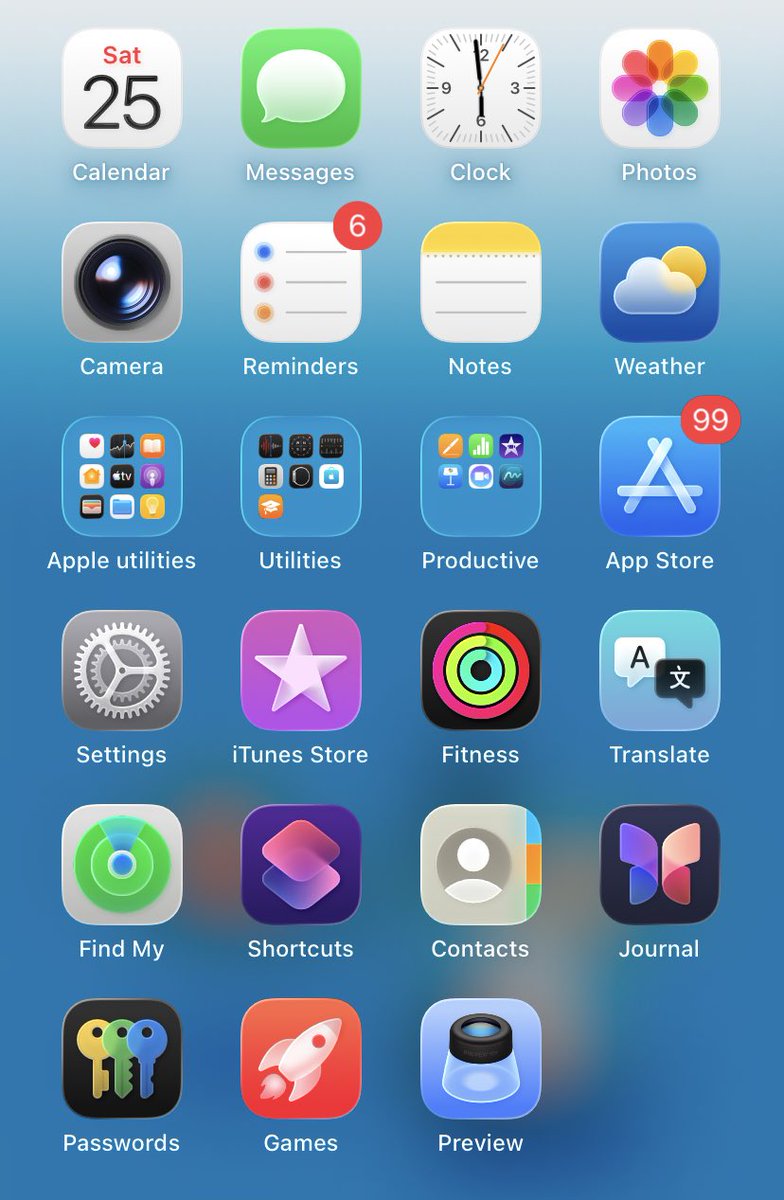 monmink's tweet photo. เพิ่งอัพ ios 26 UI นาฬิกาคือ… https://t.co/2tIAOyIMVL