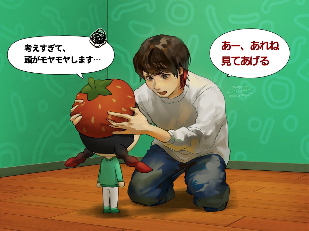 しらすおにぎり。 tweet media