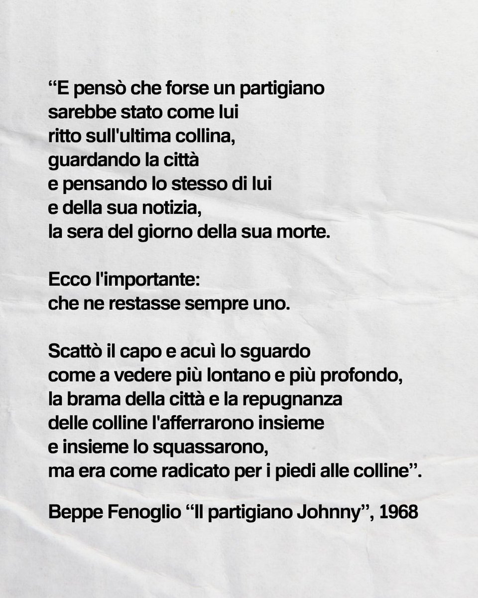 reportrai3's tweet image. Un buon 25 aprile dalla squadra di #Report, con l'augurio che la libertà resti una dimensione collettiva. Ieri, oggi, domani.