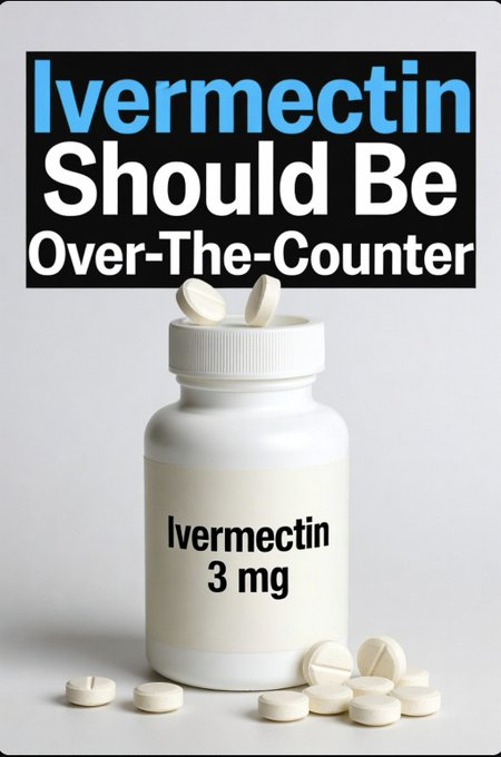 Ivermectin should be OVER-THE-COUNTER in every single state.

Just got back from a cruise to Italy with my friend. I asked my doctor for ivermectin before the trip — she prescribed it immediately, no questions. My friend’s doctor refused and made her feel stupid for even asking.