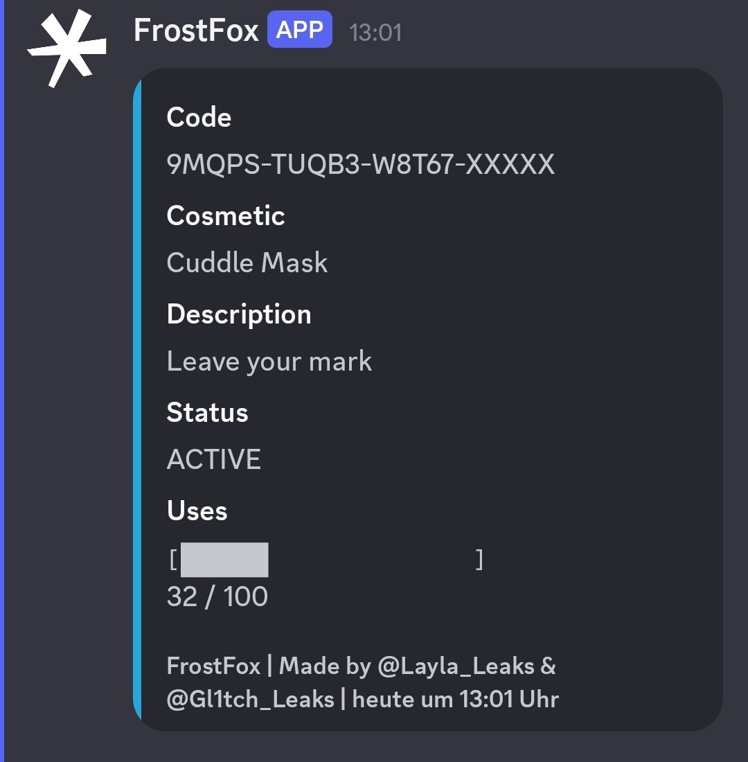 FNBRCodeDrops's tweet photo. Shaka 

H9WGY9ZNUS3EKQG3UWXK

Cuddle

9MQPSTUQB3W8T67MCB4F https://t.co/t4fFAIOBOr