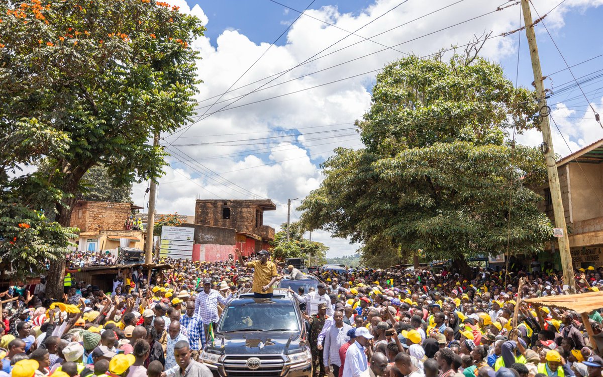 William Samoei Ruto, PhD tweet media