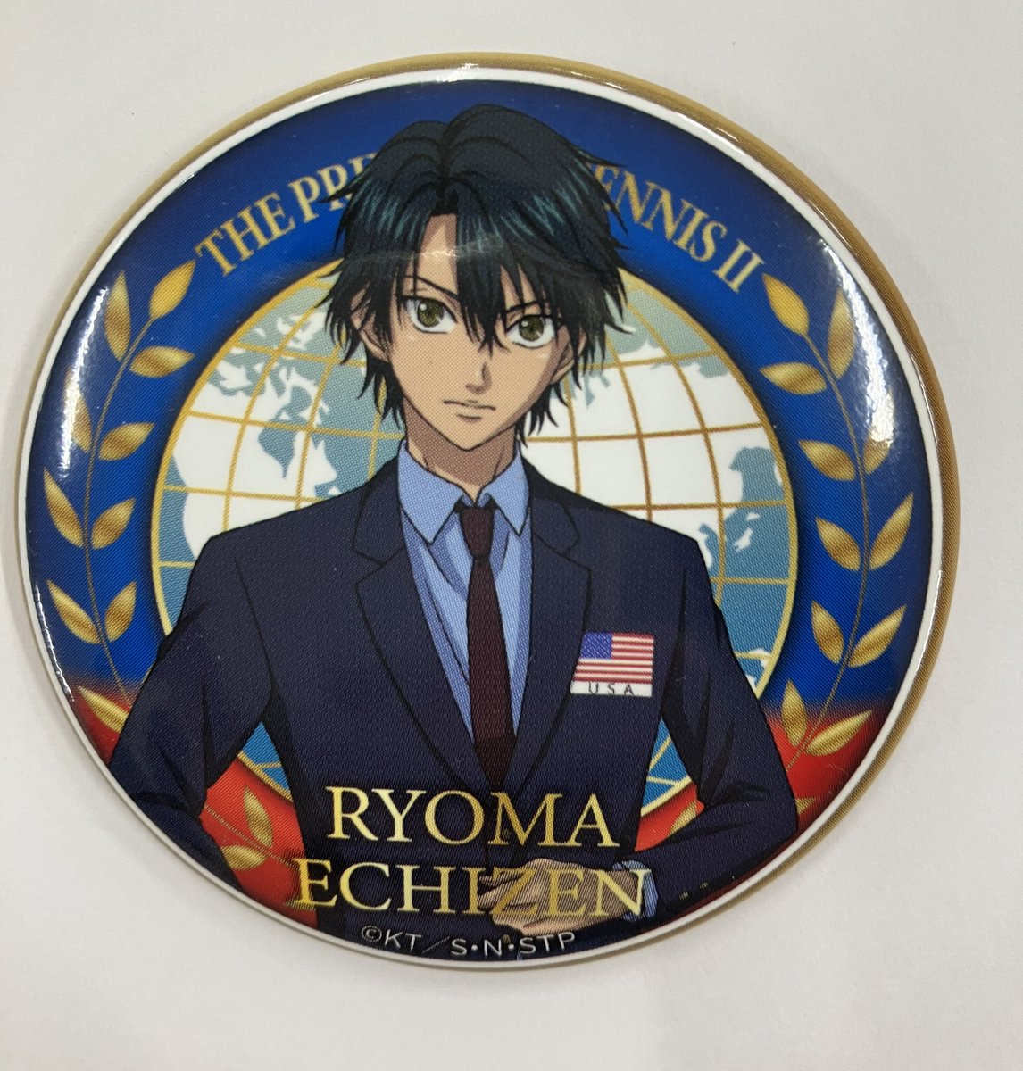 越前リョーマ 缶バッジ 2個セット テニフェス2023 代表スーツ 入荷情報】 『テニスの王子様』より🎾 新テニスの王子様 テニプリ