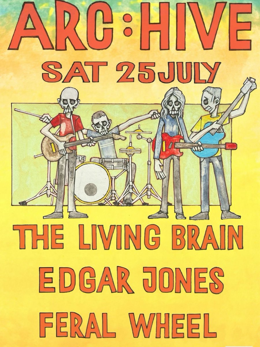thelivingbrain's tweet photo. Orange Sunshine in the sunshine…join us this summertyme.

Sat 25 July @ARCHIVELPOOL with @edgarsummertyme and @FeralWheel 

Be seeing you👌

https://t.co/AMHJ64Xmpw https://t.co/IevqJ3zclN