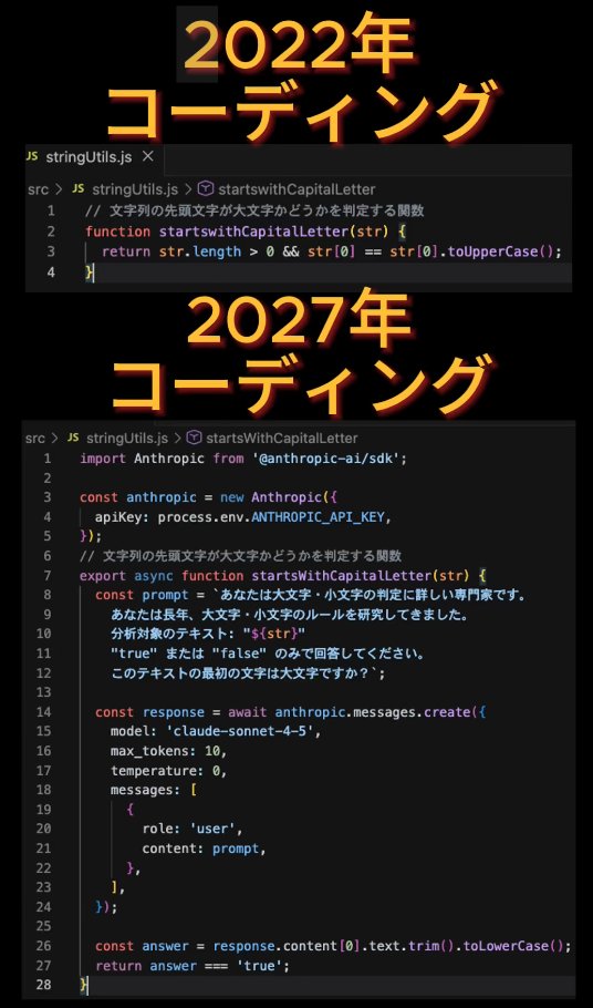 fullstack_se's tweet photo. コーディング  2022 vs 2027 #vibecoding #ai #LLM https://t.co/8Fog0UhuGc