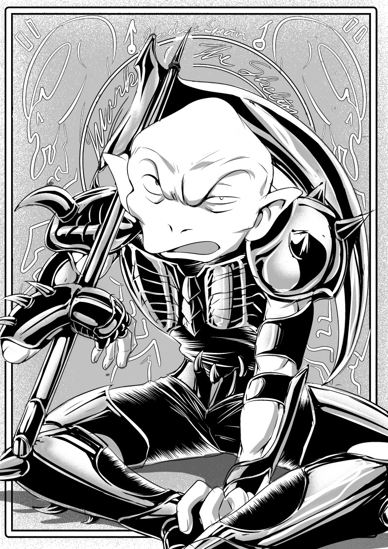 聖闘士星矢キャラ生誕祭シリーズ4/25はマルキーノ！

……え？知らない？
星矢の屁で逝った冥闘士の雑兵(´ω｀)
#雑兵スケルトンのマルキーノ