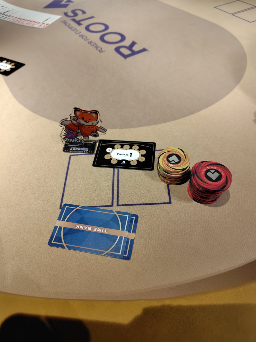 久々のFT😆
しかもレギュラーでは初めて😆
悔い無し😂
#rootspoker