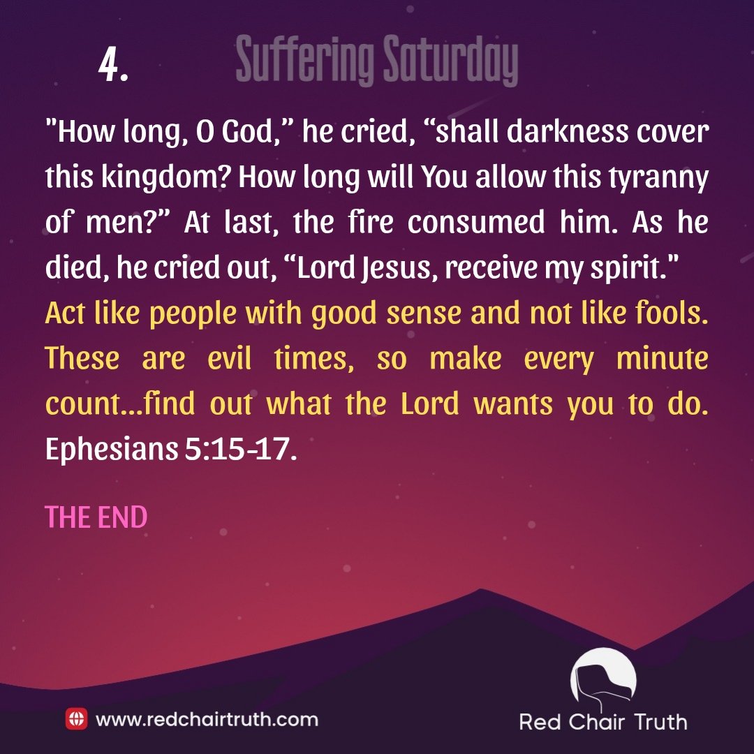 redchairtruth1's tweet image. #RedChairTruth #SufferingSaturday #Persecution #Faith #Christians #MartyrsofJesus #RCT #ItaUdoh