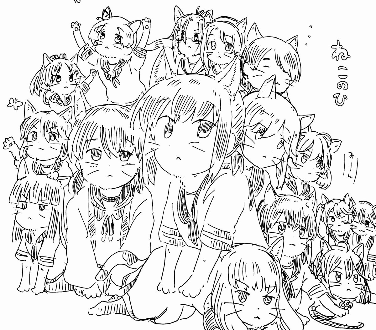 #絶対AIじゃないわいの絵を貼る 