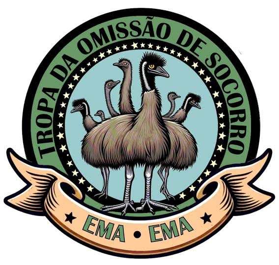Por isso eu sempre ando com meu patch da TROPA DA OMISSÃO DE SOCORRO.
Muié apanhando de namorado vagabundo na rua, não é da minha família: Ema, Ema.
Não chamo nem a PM.