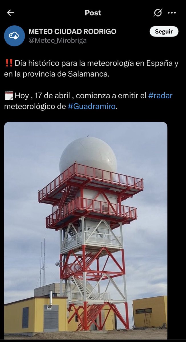 Desde que se inauguró el nuevo radar, no paran…