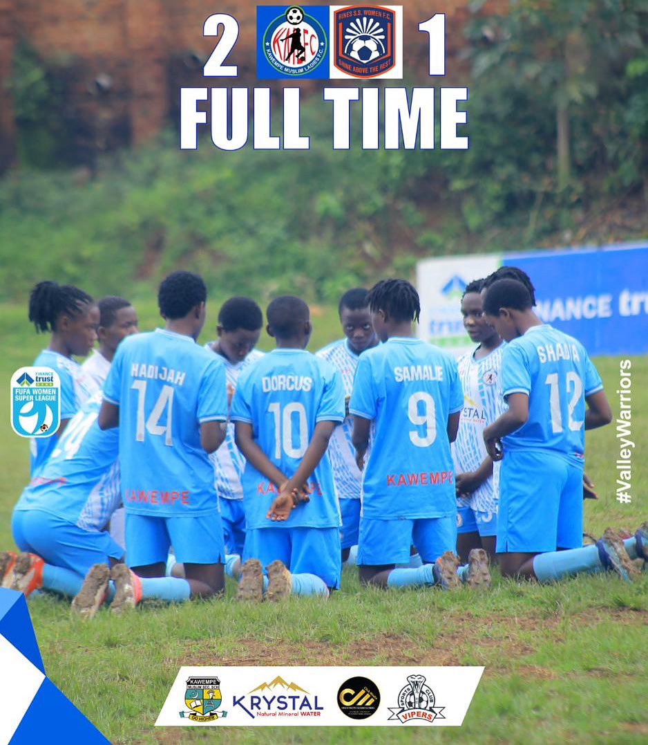 financetrustug's tweet photo. FT’

#FinanceTrustWomenSuperLeague

FT: She Corporate FC 2-1 St. Noa Girls-Zana 
Nakato Rebecca 
Namanda Jesca 
Woman of the Match: Naava Nabitaka Molly

#UGWomenFootball #FinanceTrustBank #PuttingWomenFirst https://t.co/pUUh0giMCV