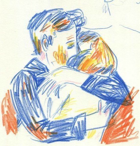 "The colors of our souls have bled into each other."