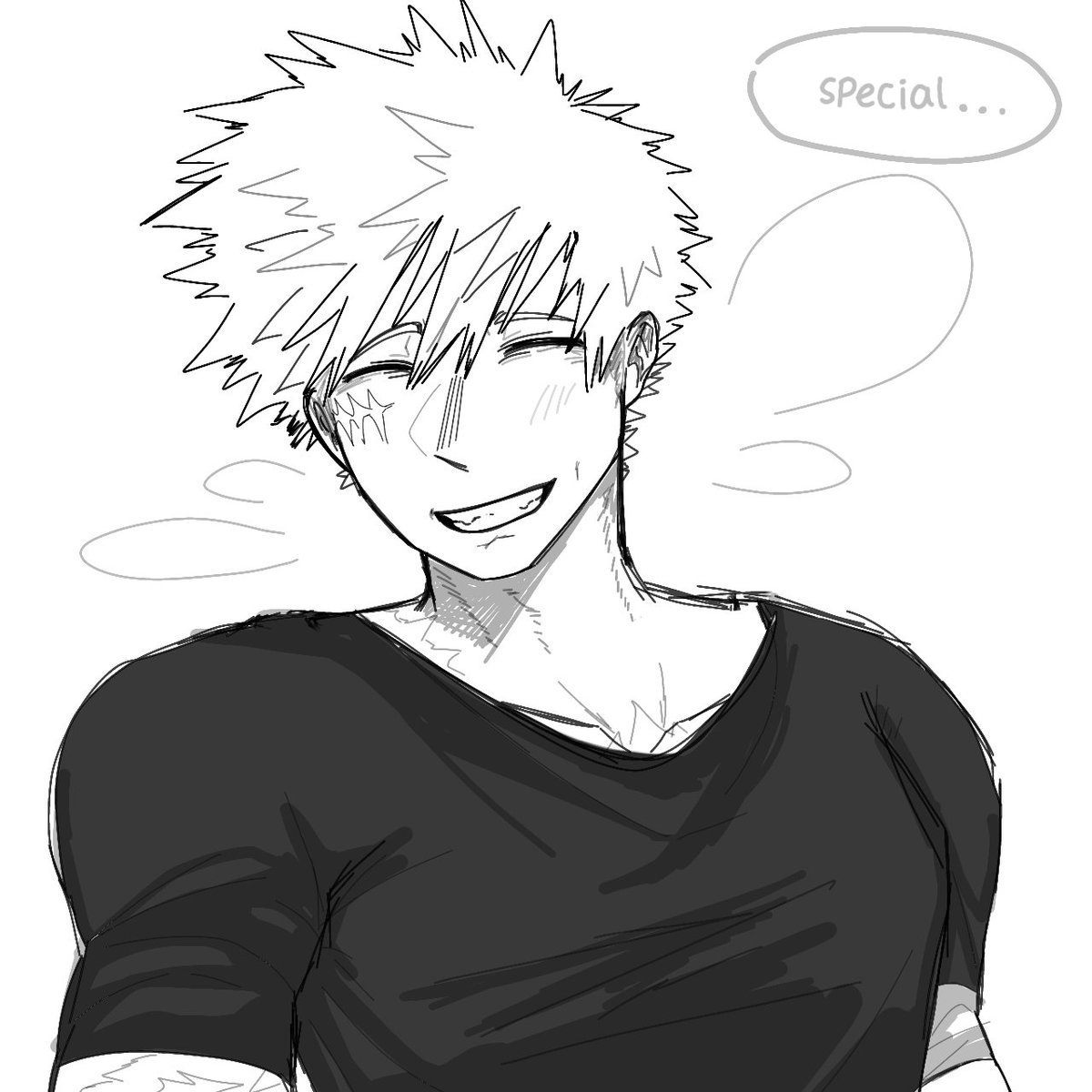 betterbuyuh's tweet photo. Katsuki wasn't even seen smiling in the chapter 431 epilogue, so i thought i wanna draw him smiling
#mha431 #bnha #mhaepisode #mhaova #mhamore #myheroacademia https://t.co/WtUdp1ulNC