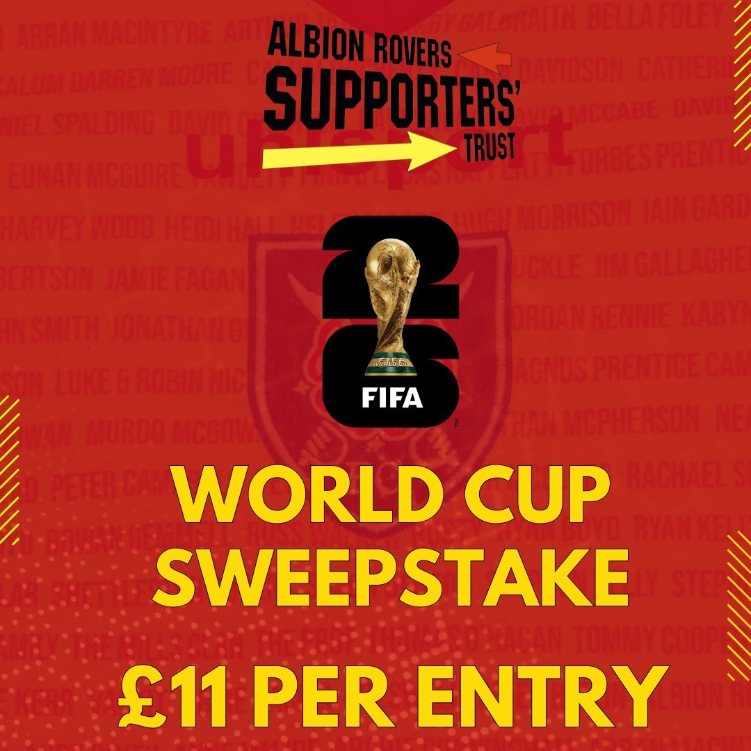 Albion Rovers FC tweet media