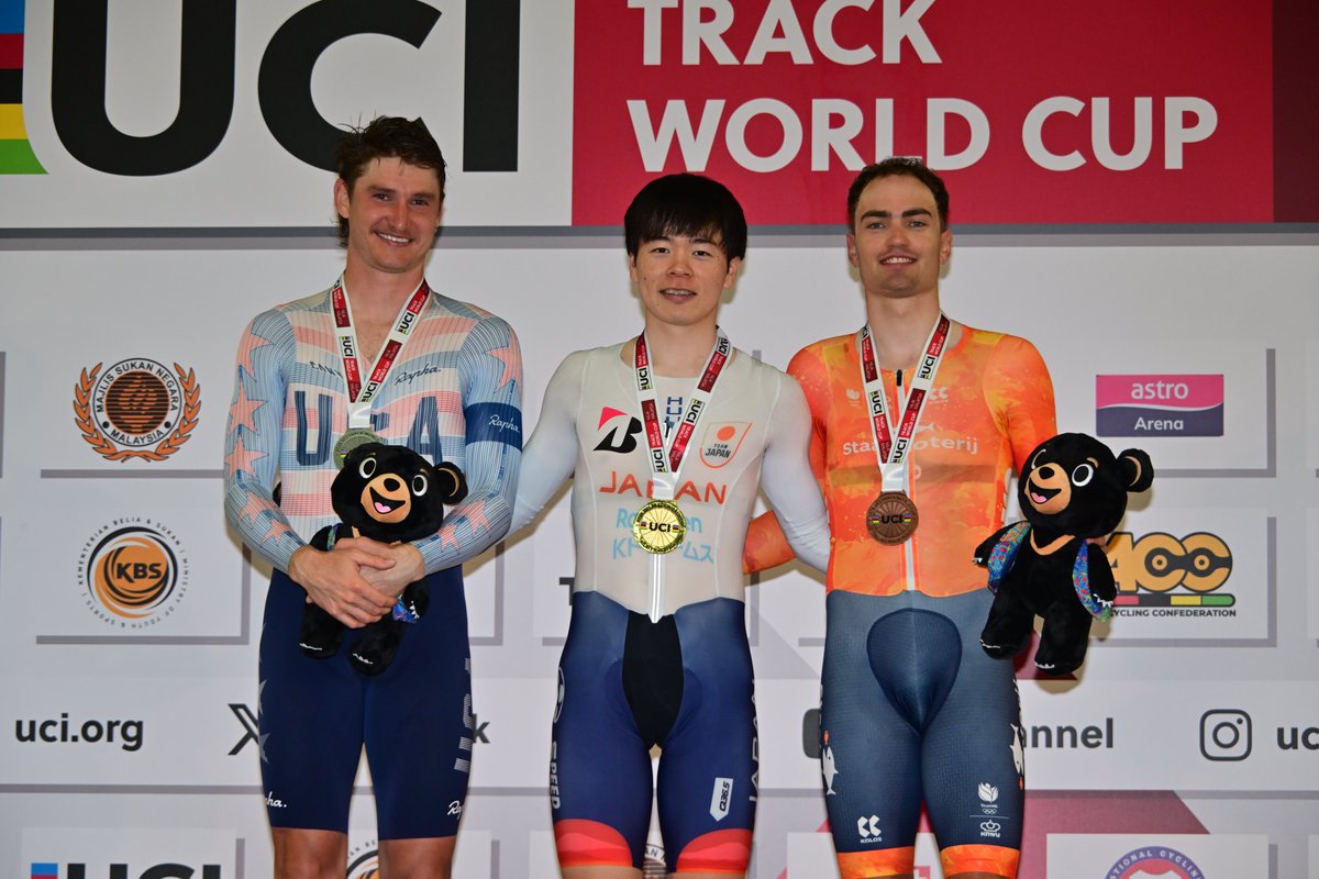 JCF_cycling's tweet photo. 2026UCIトラックワールドカップ・ニライ
Day2
男子オムニアム
兒島直樹 優勝 https://t.co/k61ABvKkOa