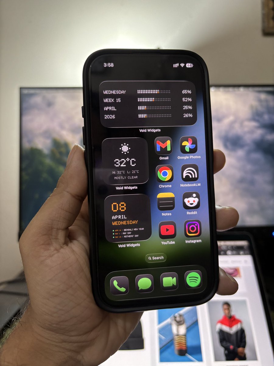 arafat_shahed's tweet image. Most modern iOS setup you will see today!
#ios #iphone #homescreen