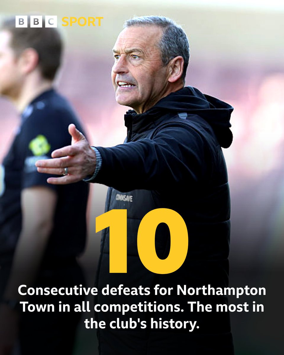 BBCSportNhants's tweet photo. An unwanted record. https://t.co/qXj0gEHAjk