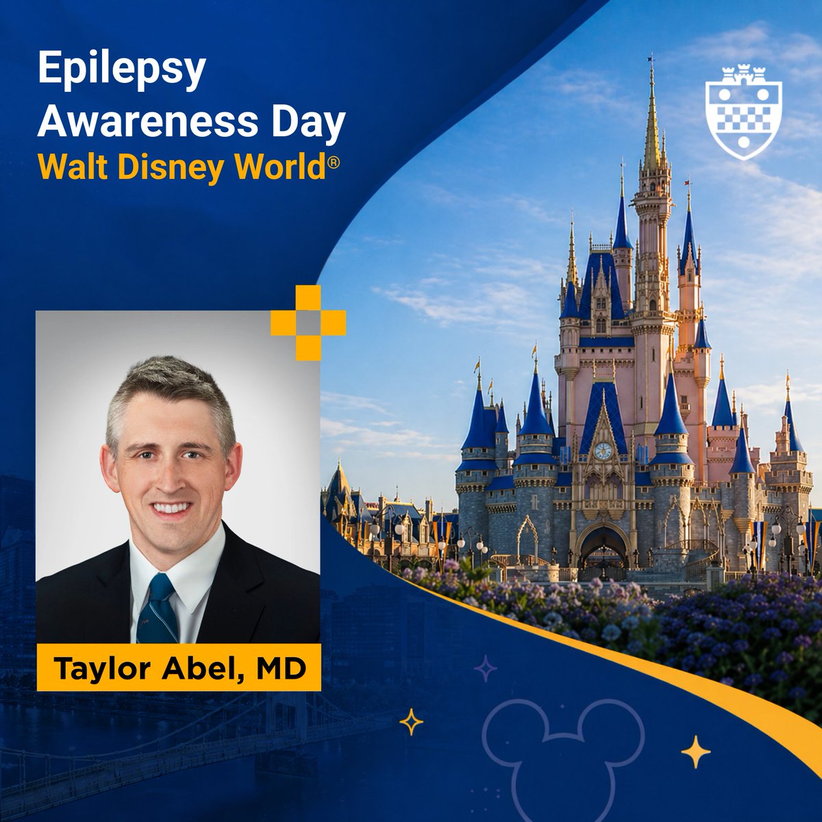 PittNeurosurg's tweet photo. Today and tomorrow, Taylor Abel, MD, of UPMC Children's Hospital of Pittsburgh, is participating in Epilepsy Awareness Day at Walt Disney World® in Florida — the East Coast's largest gathering of epilepsy physicians, patients, and families. The two-day experience combines world-class medical education with Disney wonder, creating an unprecedented platform for epilepsy awareness, education, and breakthrough care.

Stop by booth #315, where UPMC Children's is sponsoring an exhibit table, and join us at Saturday's family party to decorate purple epilepsy ribbons with our team.