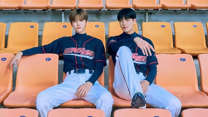 Tery_01_'s tweet photo. @haepples Jaemin unlike Jeno has actually pretty even torso to legs proportions. Jeno is all legs and when the two od them sit next to eo Jeno looks tiny and Jaemin huge. It's pretty visible in these neoprenes actually how Jaemin's proportions are even. https://t.co/ioesriRduf