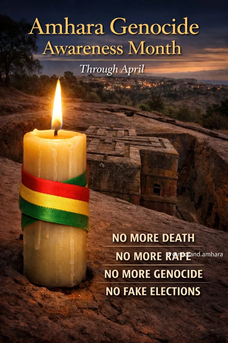This is one of the most serious posts I have ever made, and I stand by it firmly: The Amhara people have bled in their own land and the country they love dearly. There is no ‘but’ or ‘however’ to what has happened and what is still happening to the Amhara people. I cannot call