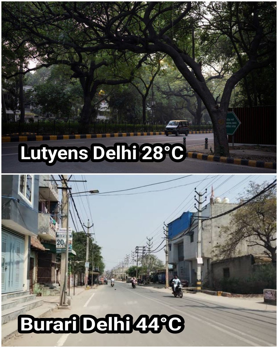 Today's temperature in Delhi at Two different places at the same time. Imagine and feel how it feels to get scammed.