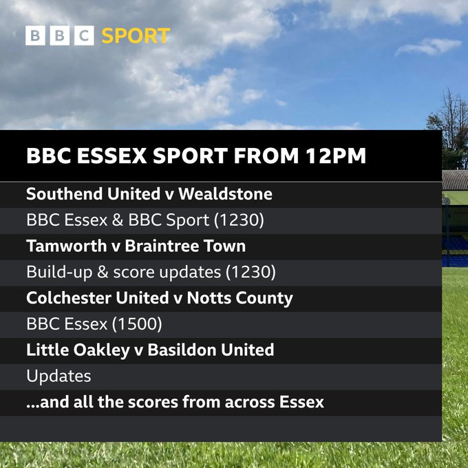 BBC Sport Essex tweet media